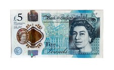 RARE Low Serial Number AK47 10 Genuine £5 Note in Excellent condition