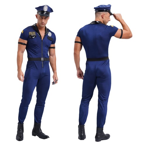Mens police piece - mens, 7-piece