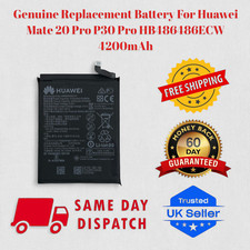 Genuine Replacement Battery For Huawei Mate 20 Pro P30 Pro HB486486ECW 4200mAh