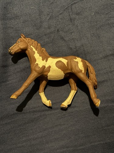 Schleich pinto mare - schleich, brown