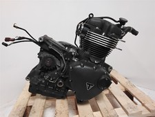 2017 Triumph Bonneville Engine 13838 Miles - Great Condition