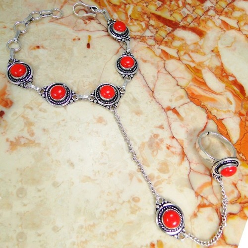 Bohemian red coral gemstone - bohemian,