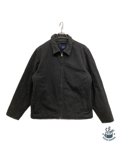 Gap wool zip jacket - wool,