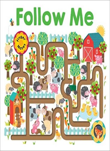 Follow maze book finger - me:, (finger