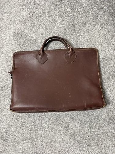 Vintage bean brown leather - ll,