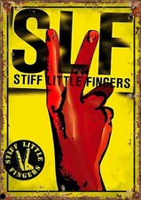 Stiff Little Fingers SLF A2 Reproduction Paper Poster