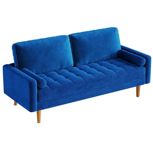 Seater velvet sofa - seater,