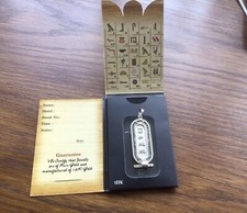 Hieroglyphic cartouche silver - hieroglyphic,