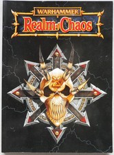 Warhammer Fantasy Battle Realm of Chaos Army Book from 1997. Games Workshop.