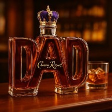 DAD Whiskey Bottle