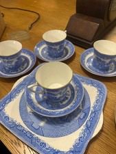 Vintage heathcote china - china, "blue