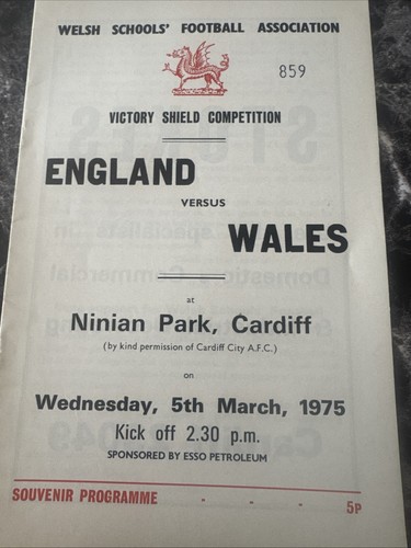 England wales 1975 - wales, (