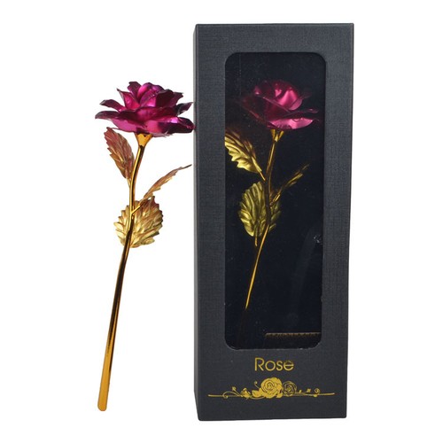 Gift box gold - gold, rose
