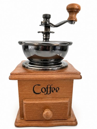 Rustic style coffee grinder - style,