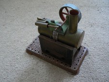 Mamod Stationary Steam Engine - lacks burner,untested to restore,spares.....