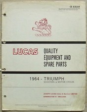 LUCAS TRIUMPH SCOOTERS &