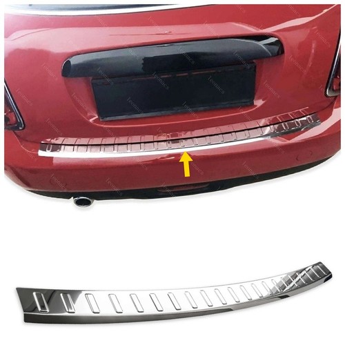 Chrome rear bumper protector - chrome,