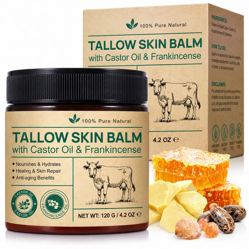 Beef tallow skin balm with - balm,
