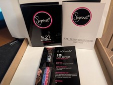 SIGMA BEAUTY E21 Mini/E15 Mini/E70 Mini Travel Size 3 Make Up Brushes Joblot.