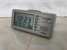 Acctim Talking Speaking Digital Alarm Clock with Thermometer