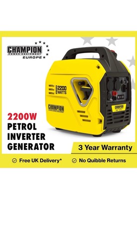 Champion 2200w petrol - champion,