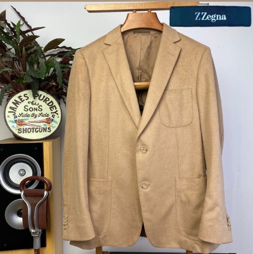 Zegna camel hair modern - camel,