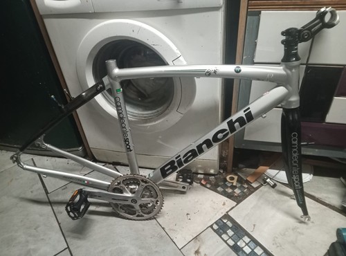 Bianchi road bike frame - bianchi,