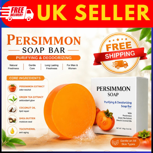 Persimmon soap bar - for, body