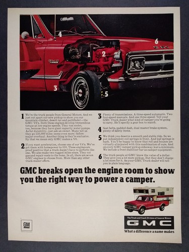 1968 gmc 1500 camper pickup - 1968,