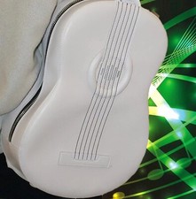 Musicwear: Acoustic Shoulder Bag With Built In Speaker (White)for MP3 player, CD