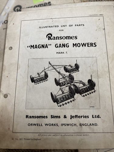 Ransomes magna gang - magna,