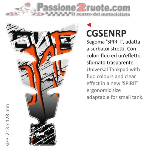 Tankpad monster red - monster, kawasaki