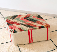 24x24 Moroccan Handmade Pouf