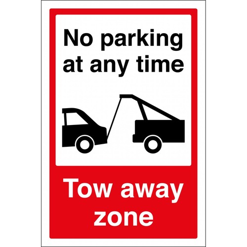 Parking any time - no, tow