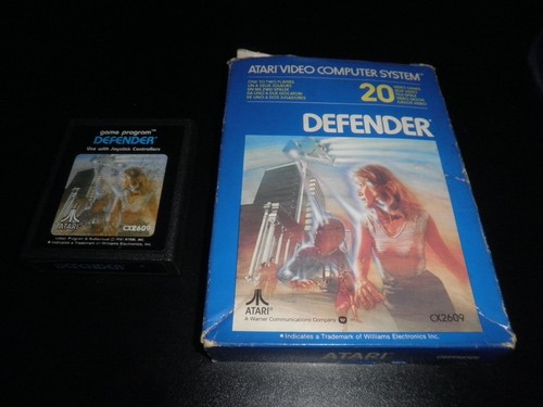 Atari 2600 defender boxed - atari,
