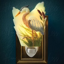 Beautiful Blue Heron Night
