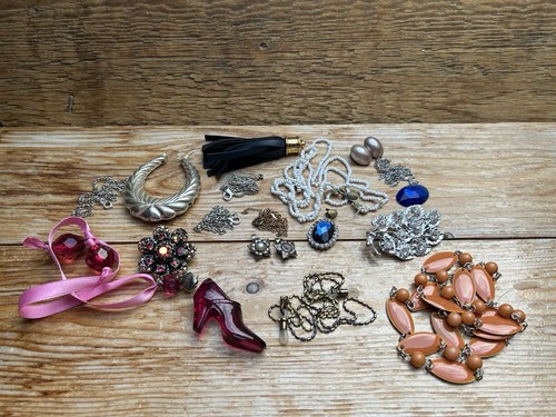 Job lot costume - lot, jewellery
