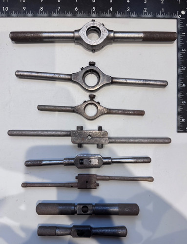 Vintage job lot used tap - of, 8