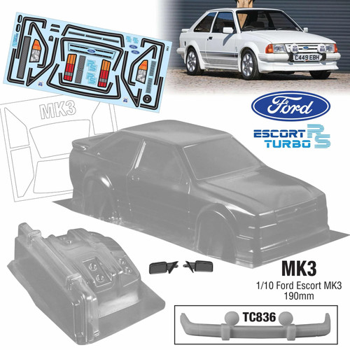 Ford mk3 escort road - escort, x