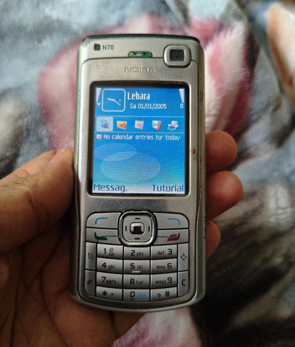 Nokia n70 silver black - n70, gsm