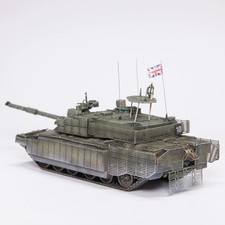 1/72 Scale AM British Challenger 2 TES Main Battle Tank Military Finished Model