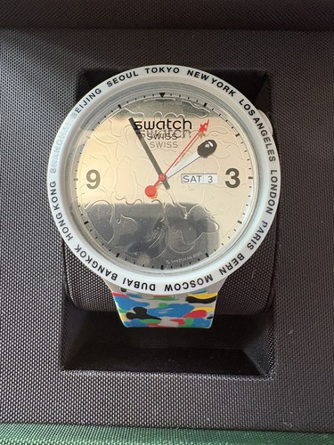Swatch bape bathing - x, ape