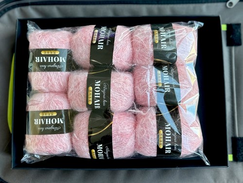25g skeins fluffy angora - 8x,