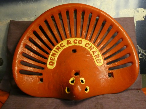 Tractor implement seat - ,