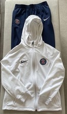 NIKE PSG BOYS TRACKSUIT - NAVY AND WHITE - KIDS XL, 122-128CM (APPROX 5- 7 YRS)