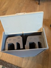 Vintage Leitz Wetzlar slide trays in drawer 37801K