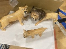 Beswick Set Of Lion, Lioness