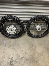 Ktm/Husqvarna /Gas Gas Complete Wheels With Good Tyres 19/21
