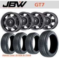 8.5"x20" GT7 GREY STEEL WHEELS