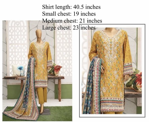 Medium size 3pc suit - suit, stitched